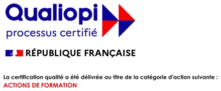 Qualiopi, processus certifié, République française. Consulter le certificat (PDF, nouvelle fenêtre)